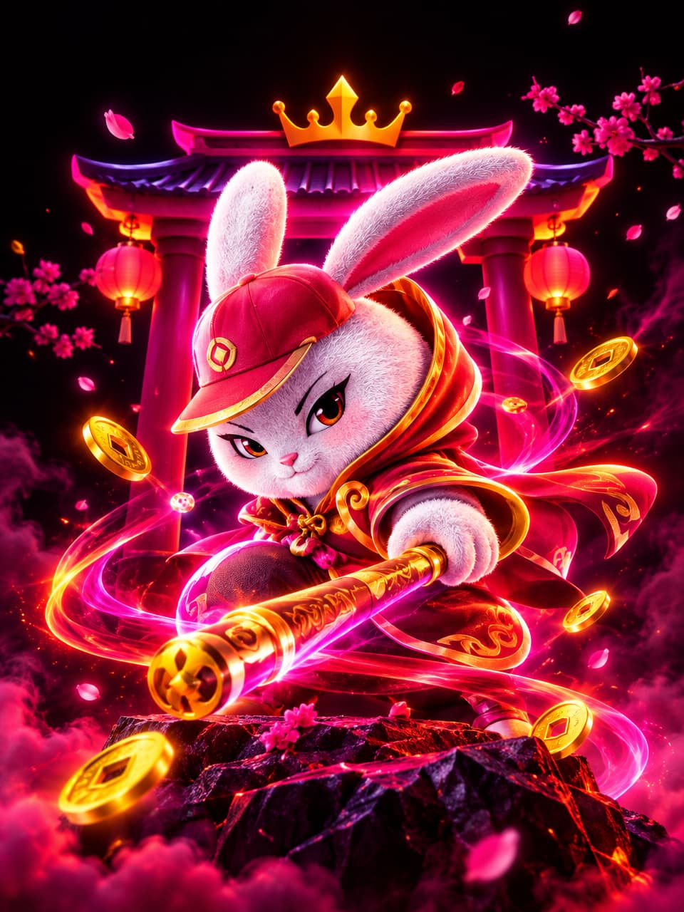 ภาพเกม PG Fortune Rabbit ที่ออกแบบใหม่สำหรับ tmb77 - ทีเอ็มบี77